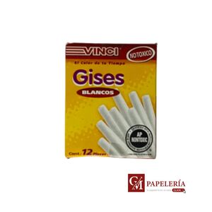 GIS BLANCO MOLDEADOR VINCI C/12PZAS
